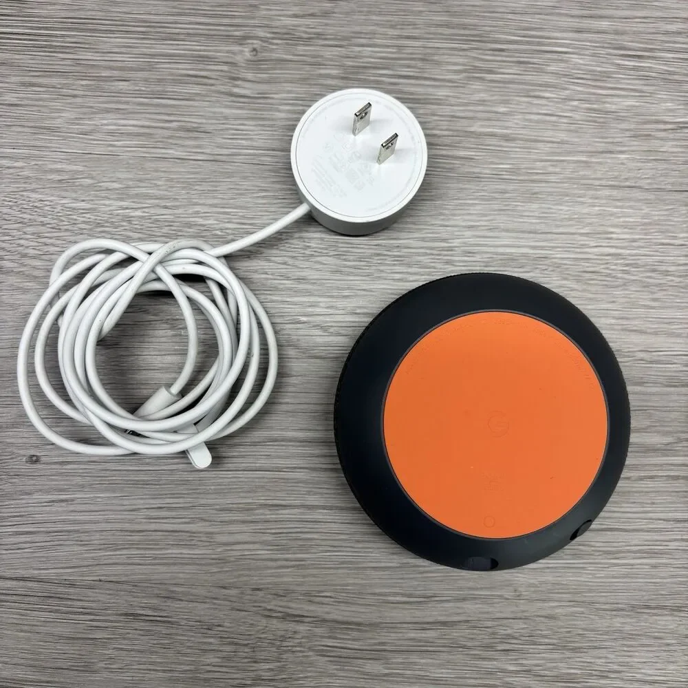 Google Home Mini Smart Speaker Assistant (Gen 1) - Charcoal - Tested - Picture 2 of 4